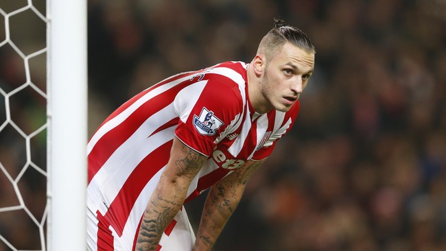 Paris Saint-Germain dikabarkan mengincar bintang Stoke City, Marko Arnautovic di bursa transfer musim dingin ini.