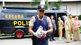 Tas Berisi Tulisan Ancaman Bom Ditemukan di Masjid UNY