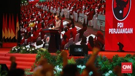 Jokowi: PDIP Konsisten Jadi Partai Ideologis dan Berkuasa