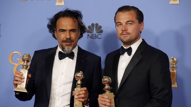 Leonardo DiCaprio dan Alejandro Inarritu berpeluang menyabet Piala Oscar 2016 sebagai aktor dan sutradara terbaik untuk film The Revenant.
