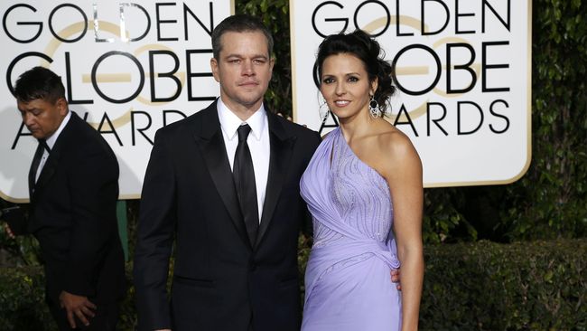 Matt Damon sukses sebagai Aktor Film Musikal/Komedi Terbaik di Golden Globe Awards 2016.