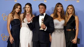 Tiga Putri Sylvester Stallone Jadi Miss Golden Globe 2017