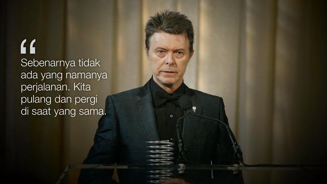 10 Kutipan Kenangan dari David Bowie