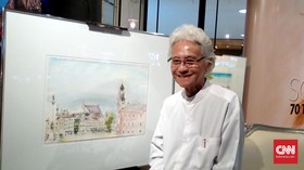 Maestro Lukis Indonesia Srihadi Soedarsono Meninggal Dunia