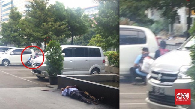 Kapolsek Menteng AKBP Dedy Tabrani sempat menembak pelaku hingga meningal dunia. Pelaku lainnya sempat ada yang melempar granat namun luput mengenainya. 