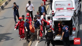 Pelaku Teror di Sarinah Kelompok Terlatih