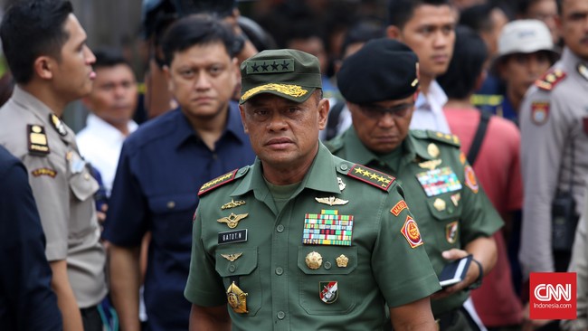 Meski demikian, Jenderal Gatot Nurmantyo mengatakan seluruh aparat dan pertahanan negara telah memperkirakan potensi aksi teror di Indonesia.