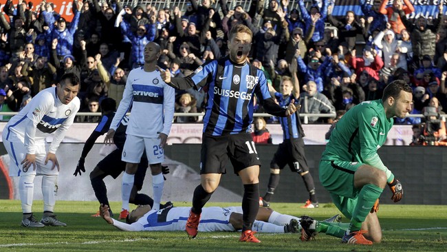 Inter Milan kembali gagal meraih poin penuh lantaran hanya mampu meraih hasil imbang 1-1 lawan tim papan tengah, Atalanta.