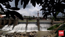 Bogor Hujan, Ketinggian Air Bendungan Katulampa Masih Normal
