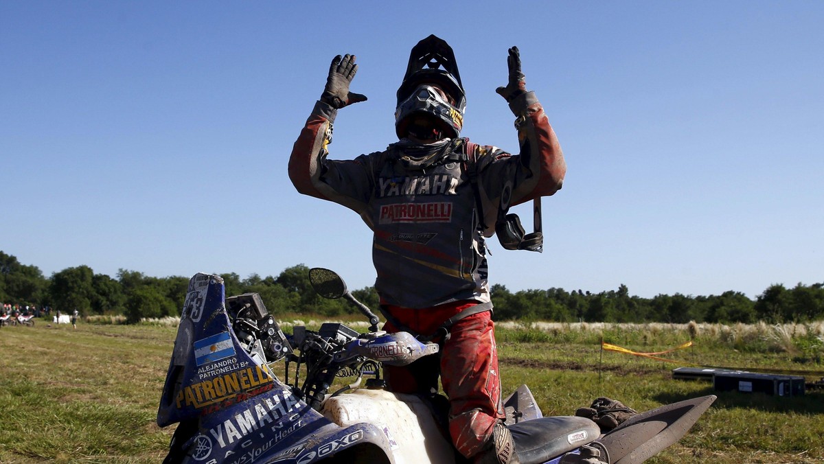 Potret Kegembiraan di Akhir Reli Dakar 2016