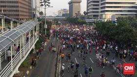 Pospol Sarinah Jadi Titik Kumpul Car Free Day
