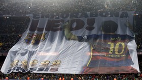 Potret Hattrick Suarez dan Ballon d'Or Messi