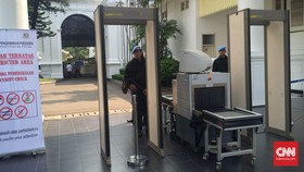 Pascateror Jakarta, Pengamanan Istana Diperketat