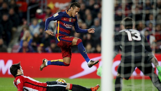 Barcelona melangkah ke semifinal Piala Raja setelah menumbangkan Athletic Bilbao 3-1 pada leg kedua yang berlangsung di Camp Nou, Rabu (27/1).
