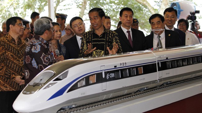 Saat ini, pembebasan lahan untuk proyek kereta cepat Jakarta-Bandung sudah mencapai 85 persen. Dipastikan, 100 persen pada Desember nanti.