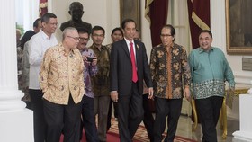 Menteri Kabinet Kerja Hadiri Peringatan Hari Pers Nasional