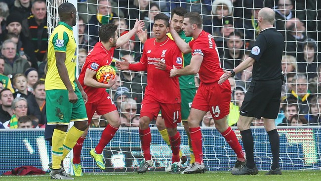 Liverpool sukses mengakhiri pertandingan lawan Norwich City dengan skor 5-4. Liverpool sempat tertinggal 1-3 dan menang lewat gol di detik akhir pertandingan.
