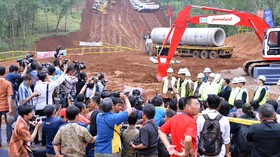 Konstruksi Kereta Cepat Jakarta-Bandung Baru 5 Persen