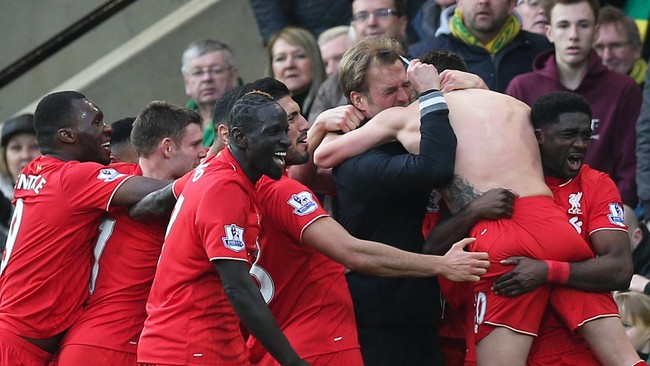 Juergen Klopp tak mau memikirkan kemungkinan terjadinya All Merseyside Final di Piala Liga dan memilih untuk fokus terlebih dulu pada laga lawan Stoke City.
