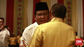 Prabowo Tak Masalah Golkar Bergabung Dukung Pemerintah