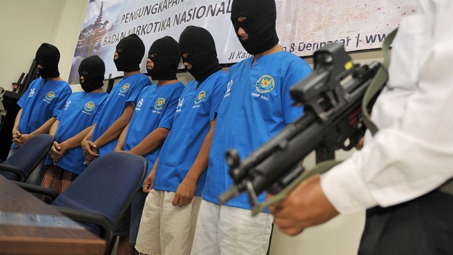 Menkumham Yasonna Laoly berkata, 70 persen penghuni lapas merupakan narapidana kasus narkoba.