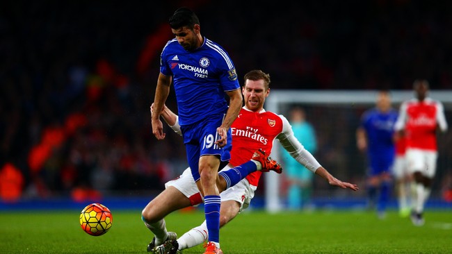 Ivanovic mengatakan Chelsea bisa menang karena Diego Costa berhasil meruntuhkan mental permainan bek-bek Arsenal. 