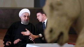 Presiden Iran Berkunjung, Italia Tutupi Patung Kuno Telanjang