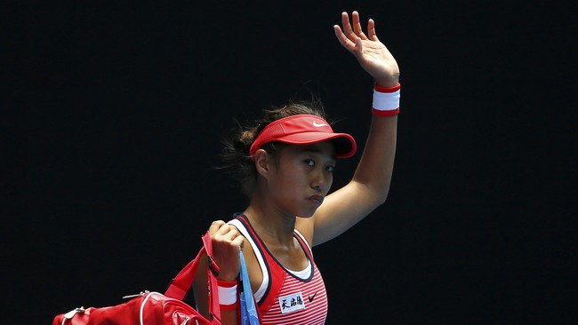 Zhang Shuai sudah tersingkir di babak perempat final Australia Terbuka namun dirinya merasa seperti telah memenangi gelar juara.