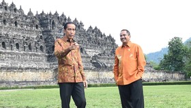 Jokowi Minta Objek Wisata Candi Borobudur Dibenahi
