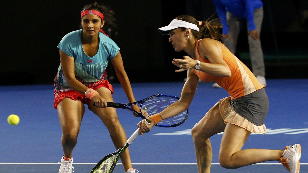 Potret Kejayaan Martina Hingis-Sania Mirza di Australia