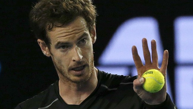 Termasuk Australia Terbuka 2016, Andy Murray telah gagal di partai puncak turnamen grand slam sebanyak lima kali.