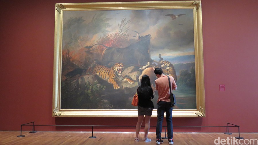 Lukisan Raden Saleh di Galeri Nasional Singapura