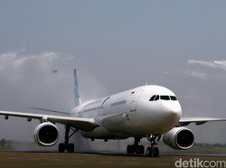 Cegah Corona, Pesawat Garuda Disemprot Cairan Khusus