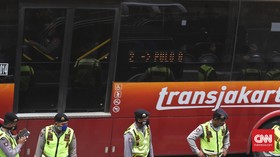 TransJakarta Siapkan 60 Bus Angkut Penonton Persib vs Arema