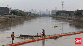 Rumah Warga Tetap Tergenang Meski Ada Kanal Banjir Barat