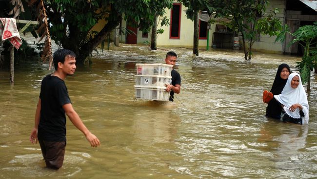 Potensi La Nina, Deret Wilayah Ini Terancam Banjir Bulan November