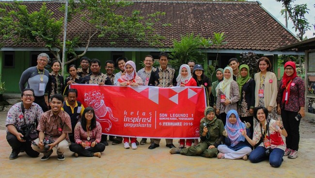 Kelas Inspirasi Yogyakarta, Belajar, Bermain, dan Berbagi