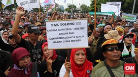 Jutaan Pendidik Non-PNS Terima Bantuan Subsidi Upah