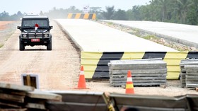 Presiden Jokowi Bakal Resmikan Jalan Tol Trans Sumatera