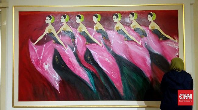Estetika Goresan Srihadi di Lembar Kertas Srihadi membuat dan mengarsipkan dengan baik karya-karya pada media kertas, berupa sketsa, gambar dan lukisan cat air.