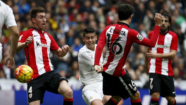 Real Madrid berhasil mengalahkan Athletic Bilbao dengan skor 4-2 dan naik ke posisi kedua klasemen Liga Spanyol.