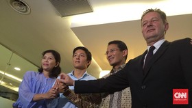 Bahas Kendala Rio Haryanto, Sandiaga Akan Kontak Ketua Kadin