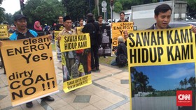 Aktivis Lingkungan Blokade PLTU Cirebon