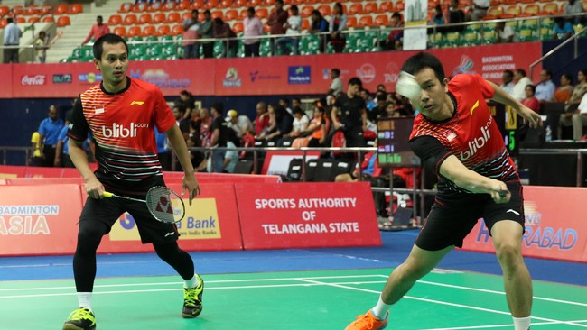 Tim Indonesia berhasil merebut status juara grup C Kualifikasi Piala Thomas 2016 usai mengalahkan Taiwan dengan skor 3-2.