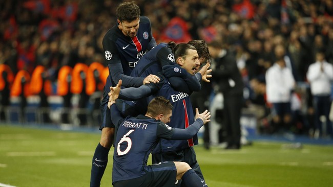 Ibrahimovic dan Cavani menjadi penentu sukses Paris Saint-Germain ketika meraih keunggulan 2-1 atas Chelsea pada leg pertama 16 besar Liga Champions.