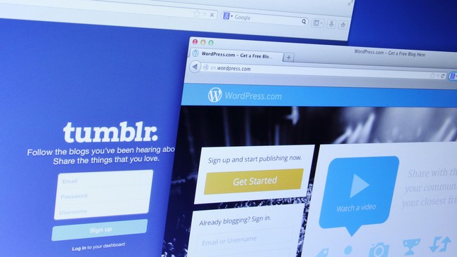 Netizen di media sosial ramai-ramai berteriak dan melayangkan protesnya kepada Kemenkominfo karena memblokir Tumblr.