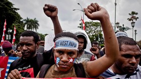 Polisi Tangkap Ratusan Peserta Unjuk Rasa di Abepura