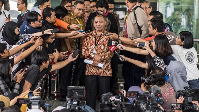 Ketua KPK Agus Rahardjo berkata, calon tersangka itu juga berasal dari unsur badan peradilan.