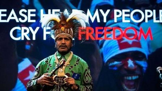 Benny Wenda Pidato di Forum Melanesia Global, Delegasi RI Walk Out