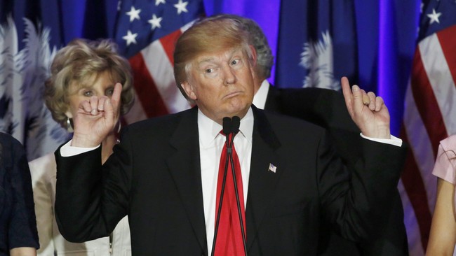Kandidat calon presiden AS dari Partai Republik, Donald Trump, menjabarkan rancangan reformasi kebijakan kesehatannya yang mencakup pencabutan Obamacare